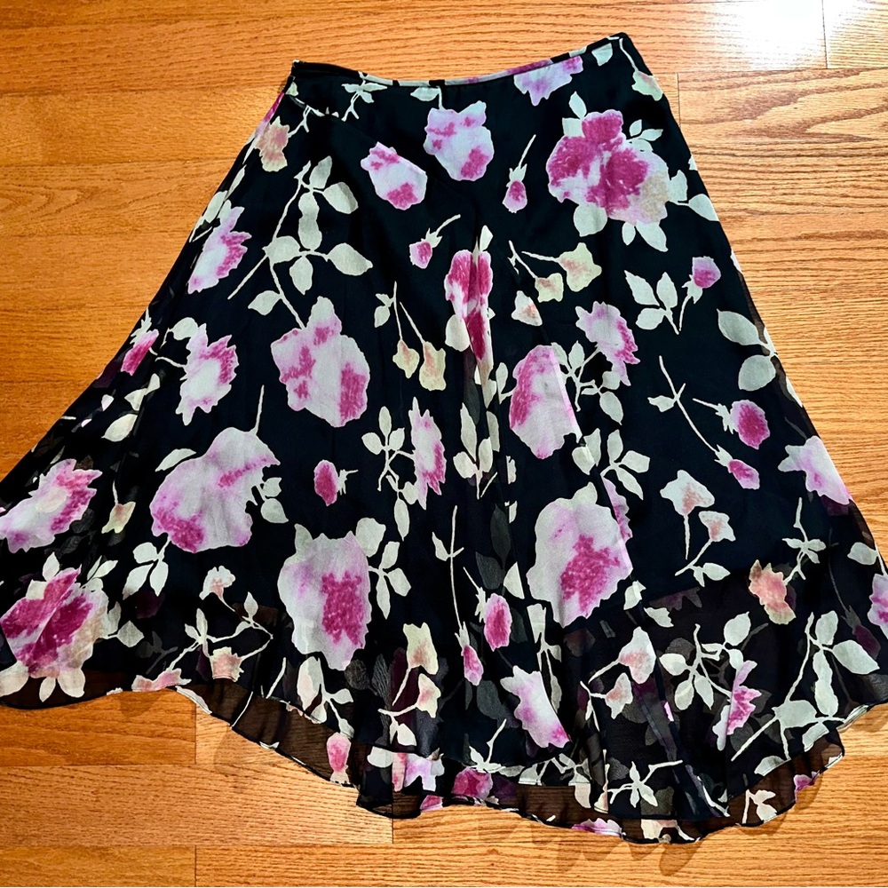 - Dana Buchman silk skirt- size 4